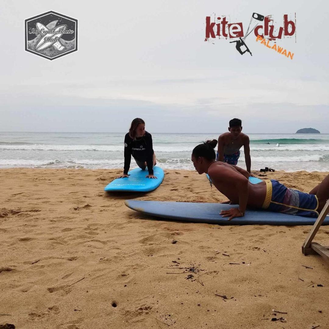 Ostello Surf And Skate Duli El Nido By Kiteclub Palawan Esterno foto