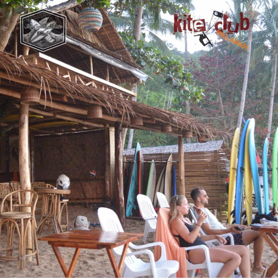 Ostello Surf And Skate Duli El Nido By Kiteclub Palawan Esterno foto